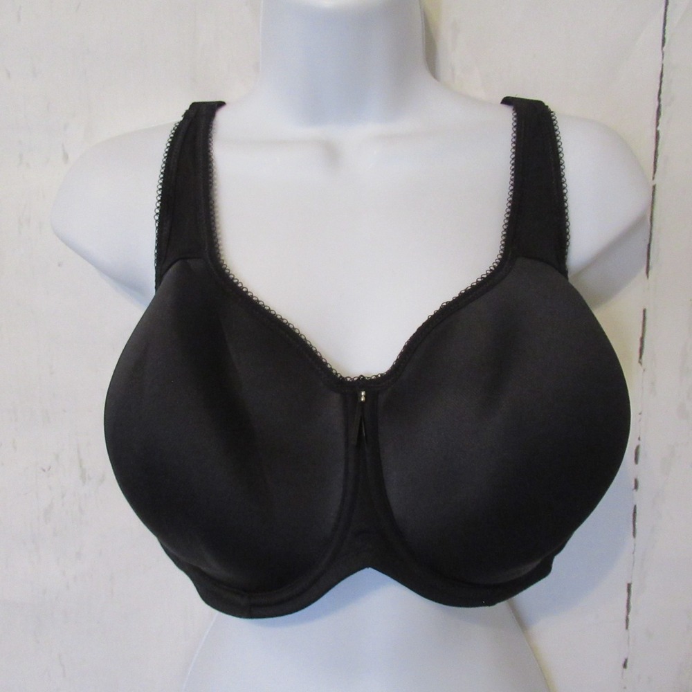Wacoal Bra 40DD Black Beauty Spacer T Shirt Padded Underwire 853192